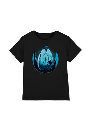 Cotton Soul, HARRY POTTER THE GOLDEN EGG UNISEX - Print T-shirt - black