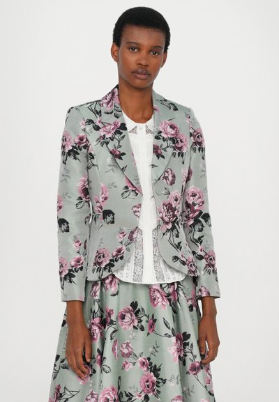 Alice + Olivia NILDA VOLUMINOUS SKIRT - A-lõikeline seelik - sage/multi-coloured