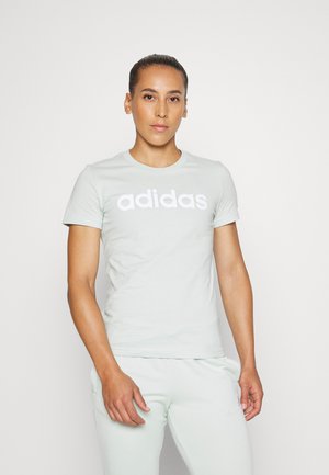 LOUNGEWEAR ESSENTIALS SLIM LOGO - Print T-shirt - green
