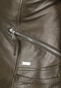 Mustang MIT HEMDKRAGEN - Kurtka skórzana