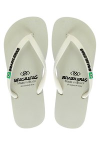 Brasileras Sandalias de dedo - white