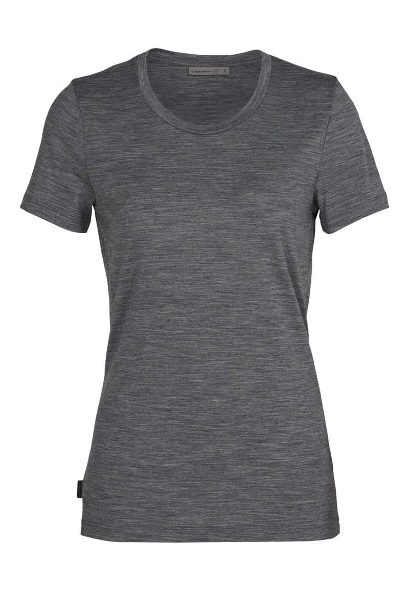 Femme Vêtements de sport | Icebreaker W TECH LITE - T-shirt basique - gritstone hthr/gris - RY26075 Femme Vêtements de sport | Icebreaker W TECH LITE - T-shirt basique - gritstone hthr/gris - RY26075