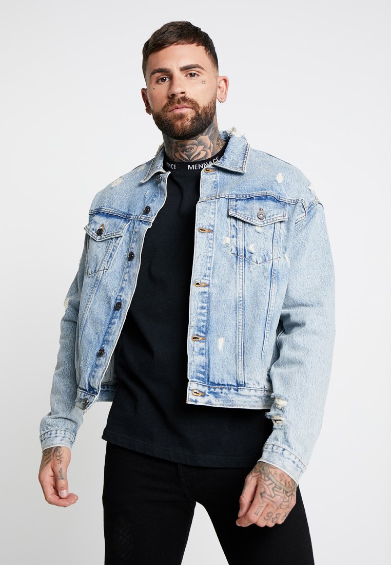 Tigha BROOKS Jeansjakke light blue Zalando.no Tigha BROOKS Jeansjakke light blue Zalando.no