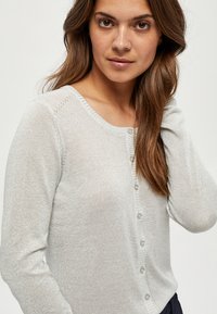 Minus MINEW LAURA CARDIGAN - Kofta - silver
