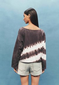 Next RELAXED FIT SLOUCH - Sweatshirt - navy tie dye