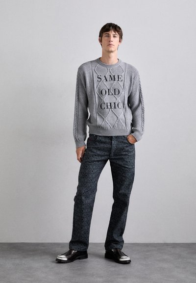 MOSCHINO MAGLIA - Strickpullover - grigio