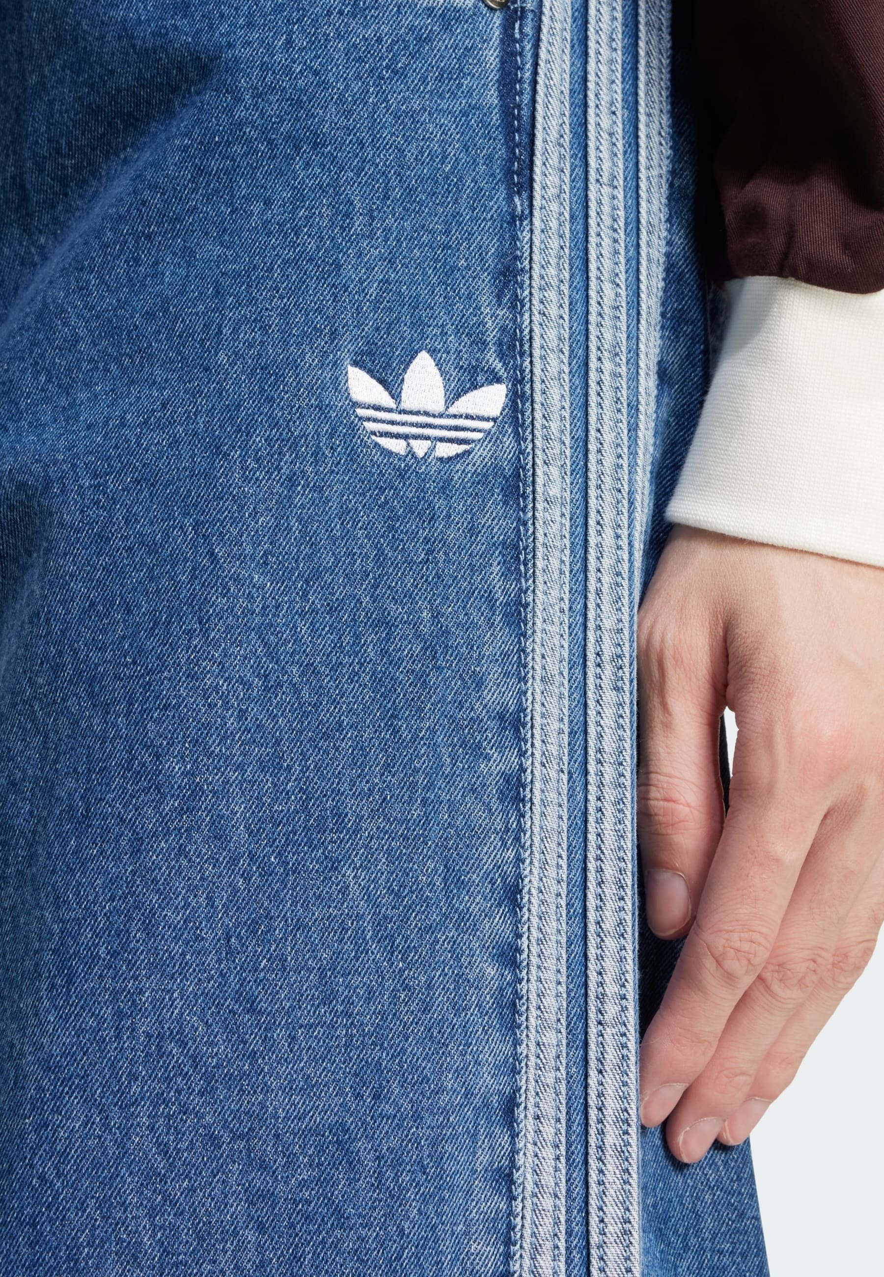 adidas Originals ADICOLOR DENIM FIREBIRD - Blugi loose fit