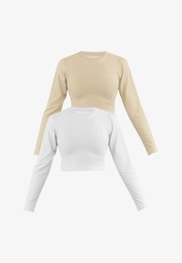 Ausgewählt, beige weiß