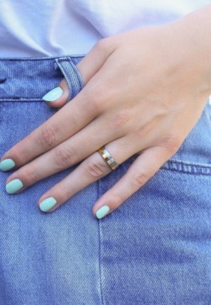 Lucardi PARIJS - Bague - silver coloured and gold coloured