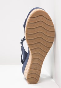 Marco Tozzi Sandales à talons hauts - dark blue
