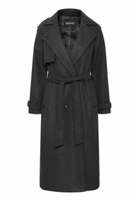 BYCILIA TRENCH COAT - Trenchcoat - black melange