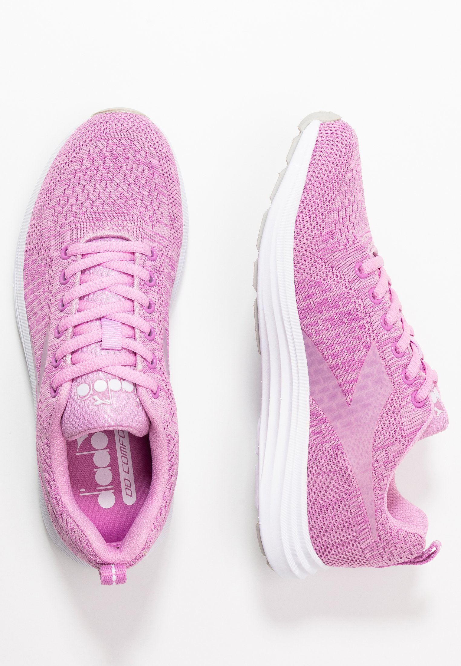 Diadora DINAMICA Løpesko konkurranse pink ladywhite Diadora DINAMICA Løpesko konkurranse pink ladywhite