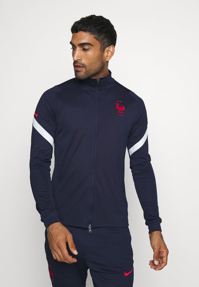 FRANKREICH FFF DRY SUIT SET - Article de supporter - blackened blue/university red