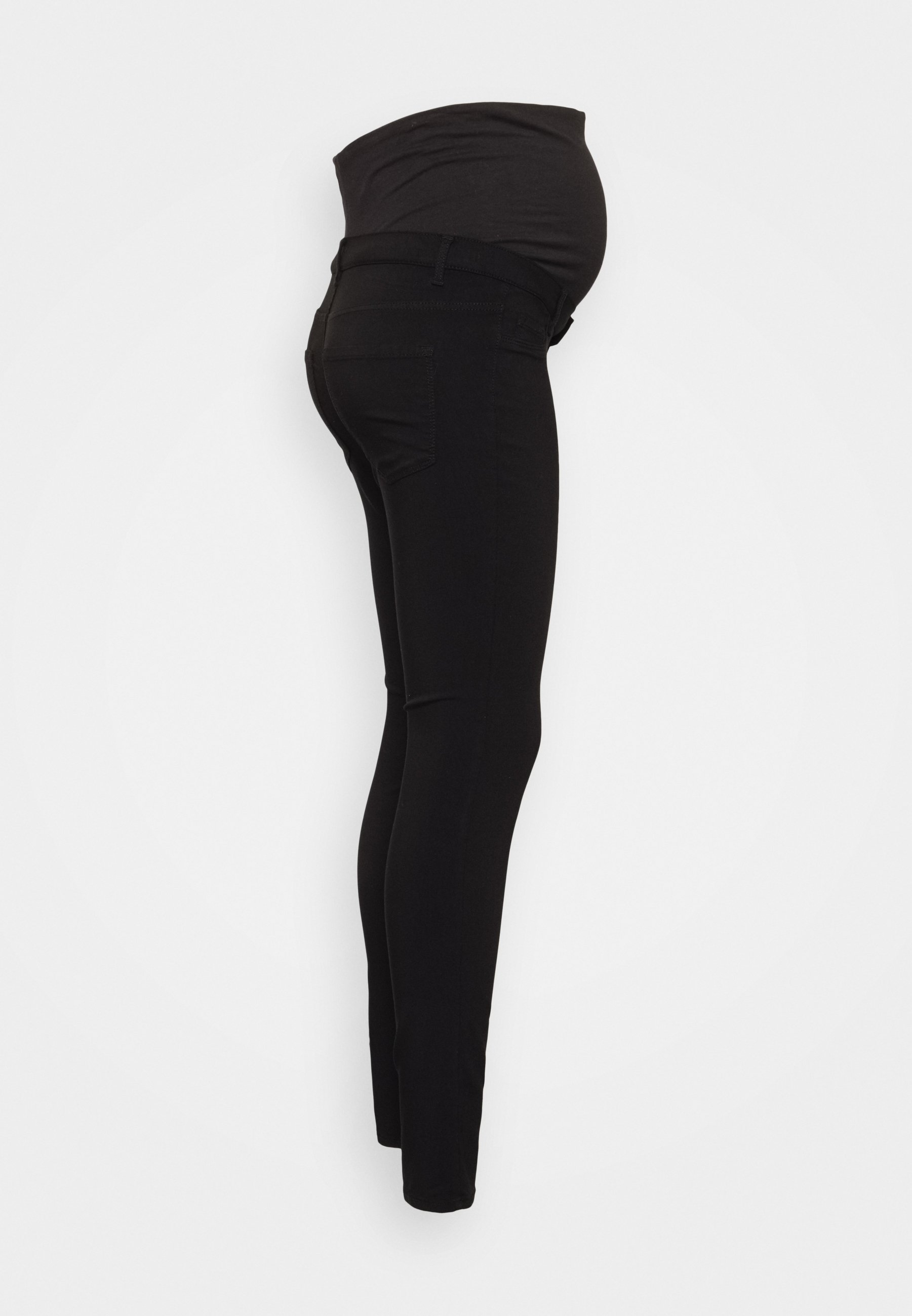 Pieces Maternity PMHIGHSKIN WEAR - Jeggings - black/zwart - Zalando.nl