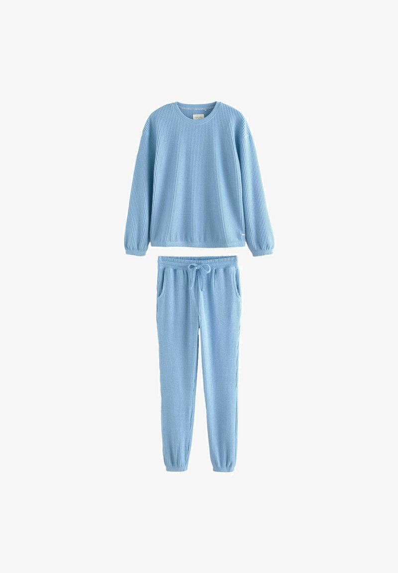 Next COSY WAFFLE LONG SLEEVE - SET - Pidžaamakomplekt - blue