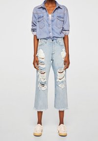 Mango Vaqueros boyfriend - light blue