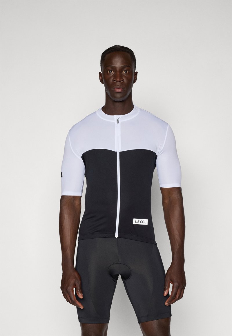 Le Col - SPORT - Maillot de cycliste - black/white, Agrandir