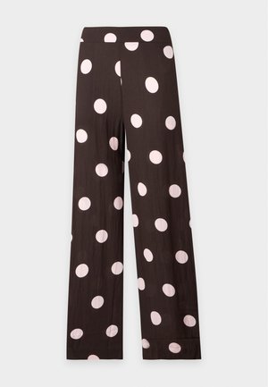 Vero Moda, VMLYRA PANT - Pantalon classique - chocolate torte/flushing pink