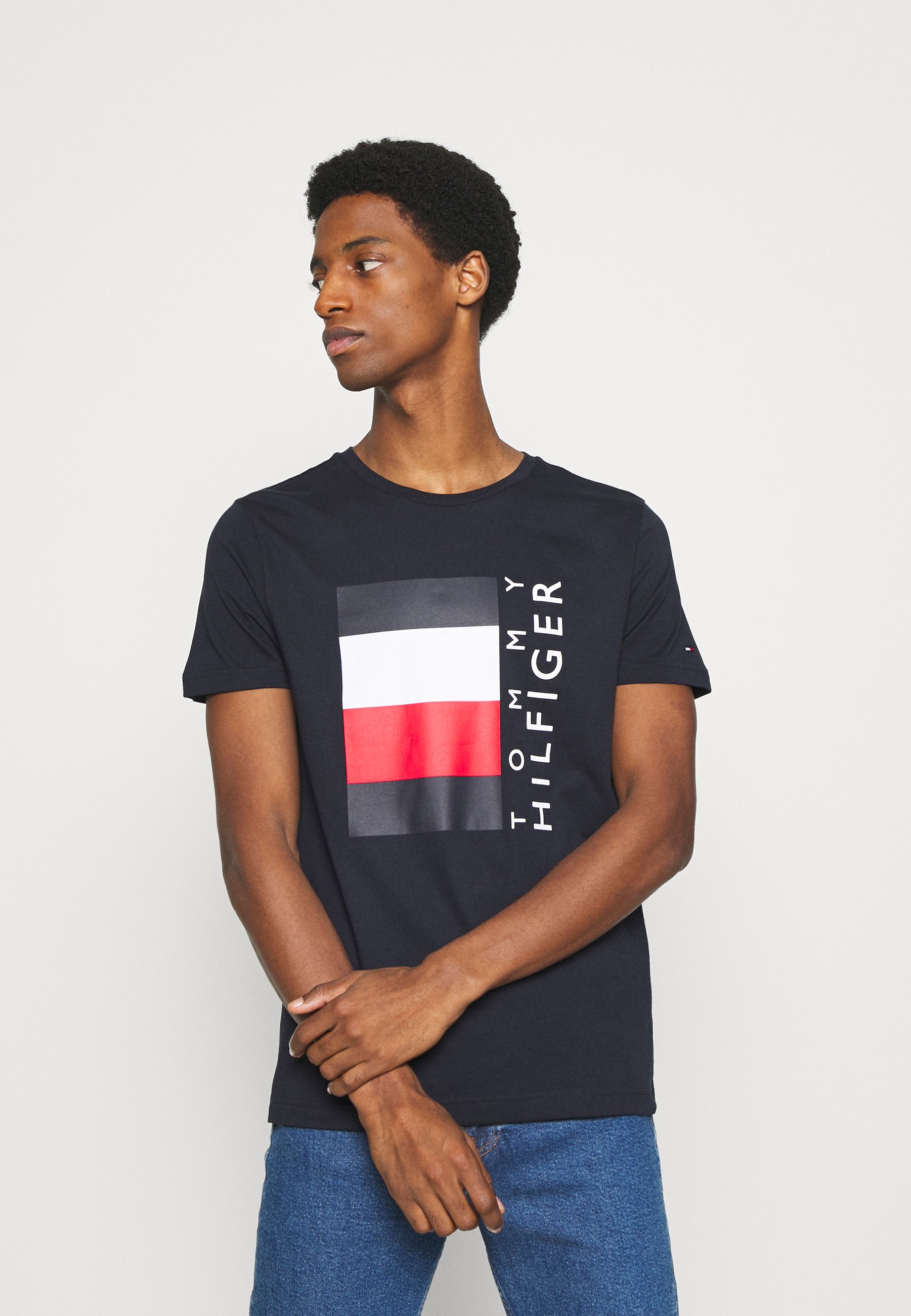 Tommy Hilfiger CORP STRIPE BOX TEE 