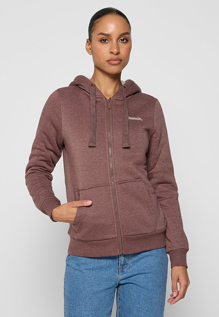 Bench Sweater met rits bruin Bench Sweater met rits bruin