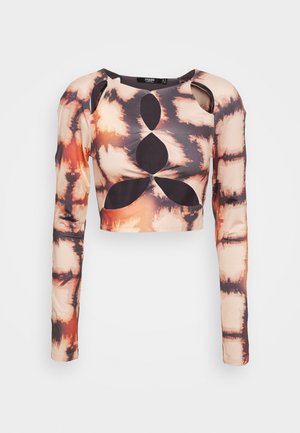 Langærmet T-shirt - multi-coloured