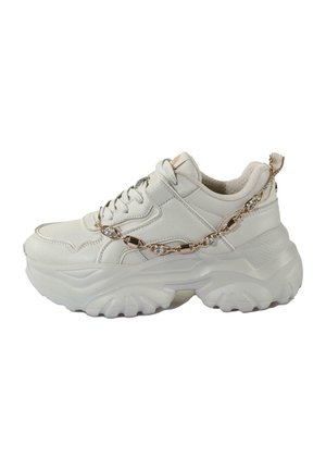 Sneakers laag - cream gold