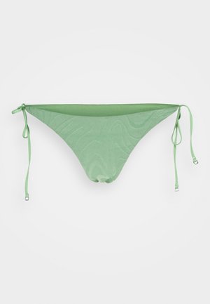 Seafolly SECOND WAVE TIE SIDE - Bikinibukser - palm green