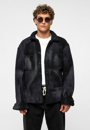 CASPER - Fleecejacke - black