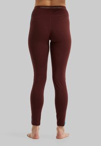 icebreaker MERINOSONEBULA - Leggings - DARK BROWN