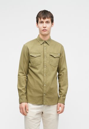 Jack & Jones JJESHERIDAN SHIRT - Marškiniai - forest night