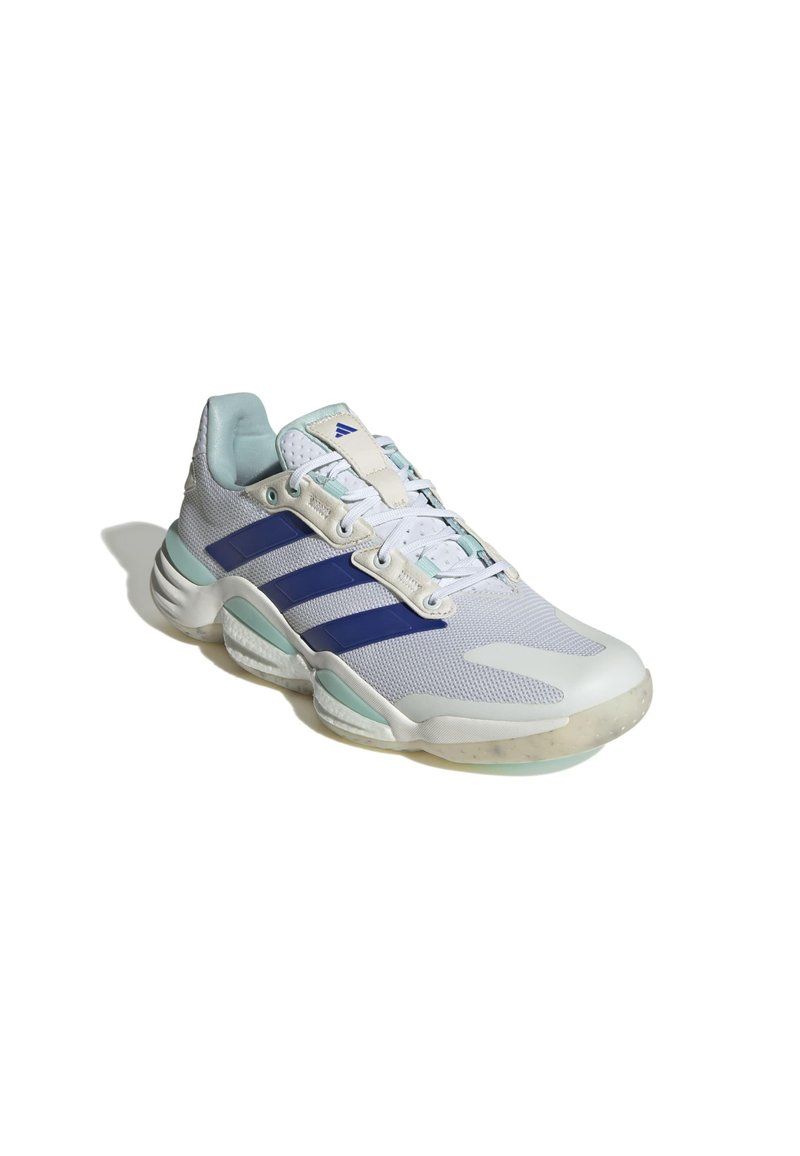 adidas Performance ADIDAS PERFORMANCE STABIL 16 INDOOR SHOES UNISEX - Volleyball  shoes - cloud white lucid blue semi flash aqua/off-white - Zalando.ie