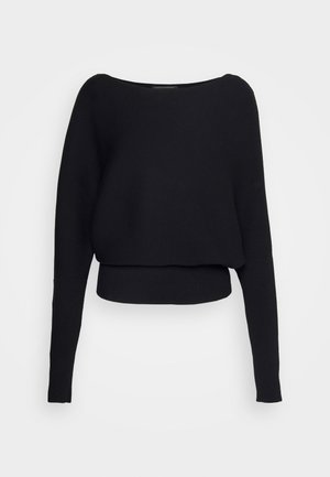 BOAT NECK ECO SERENE - Maglione - black