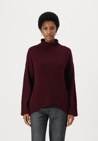 pure cashmere HIGH NECK  - Camisola - burgundy