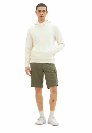 TOM TAILOR CARGO HOSE - Shorts - olive