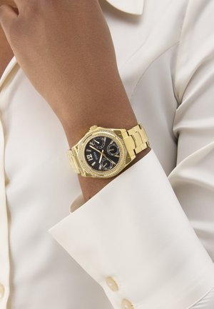 Guess RITZY - Chronograph watch - gold and black