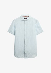 Non selezionato, sky blue ticking linen