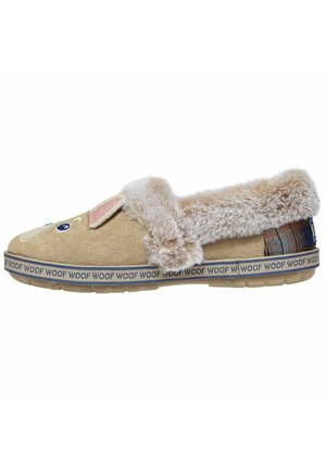 Skechers GEFÜTTERT TOO COZY - DOG ATTITUDE - Hausschuh - beige
