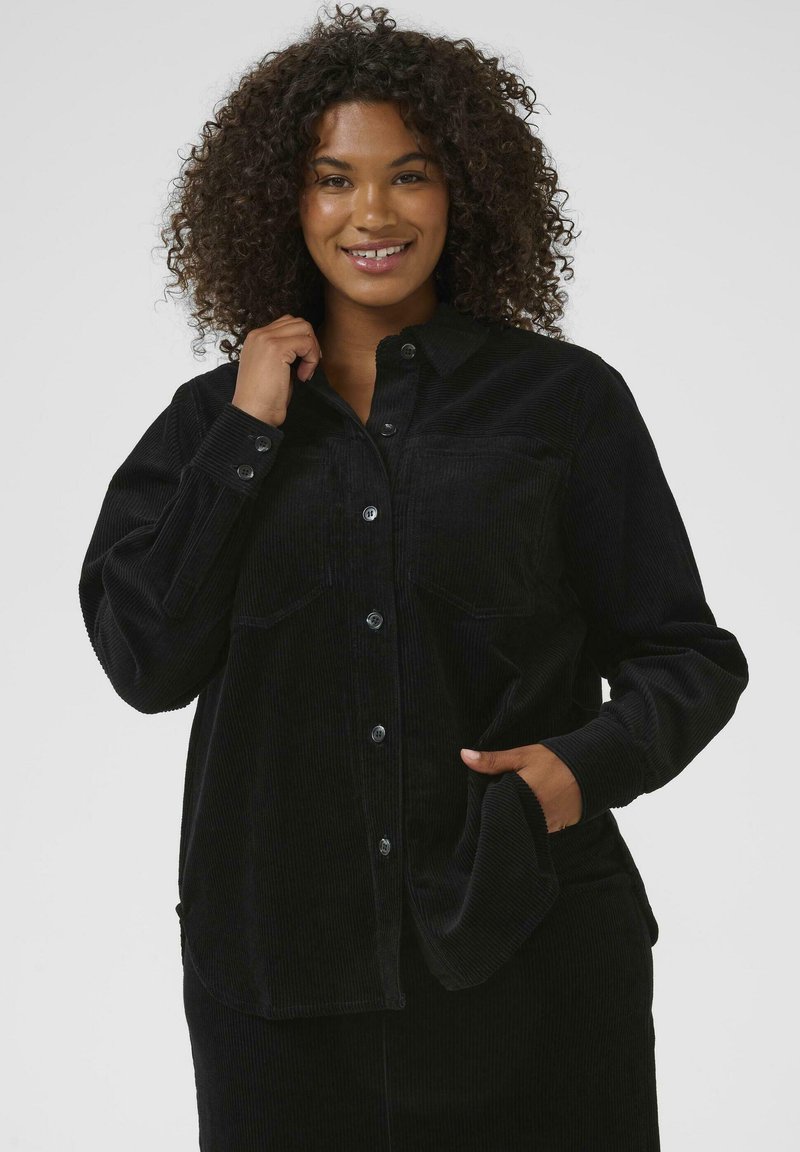 Kaffe Curve KIRSTIN - Jachetă de vară - black deep