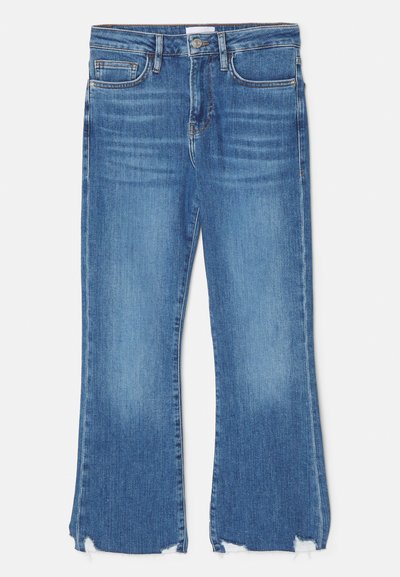 FRAME CROP MINI - Jeans straight leg - blue denim