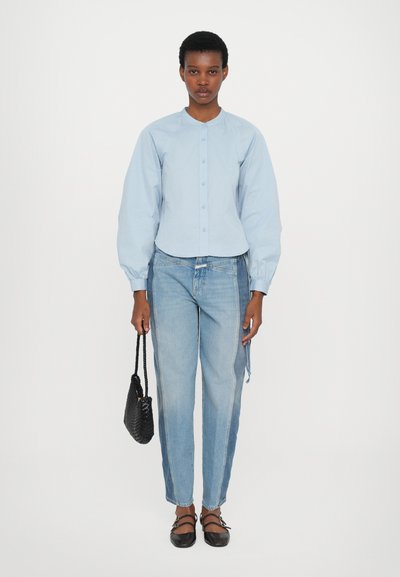 CLOSED WIDE SLEEVE BLOUSE - Blus - powder blue