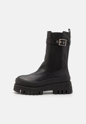 Steve Madden, Plateaustiefelette - black