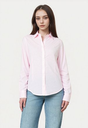 LANGARM - Bluza z gumbi - rosa