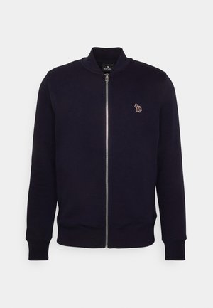 FIT ZIP ZEBRA - Tröja med dragkedja - dark blue