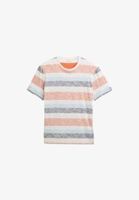 Unselected, orange multi color stripe