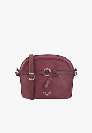 Dents, SLOANE CROSSBODY BAG - Cross body bag - bordeaux