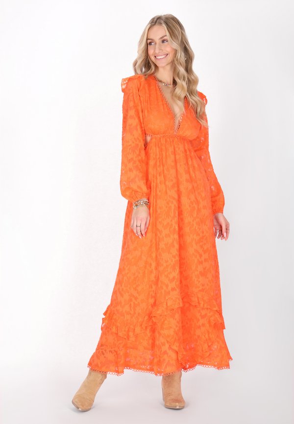 Maxikleid - orange