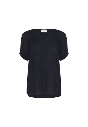 Kaffe KATHORA RAGLAN AMBER - Bluse - midnight marine