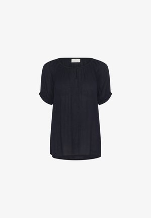 Kaffe KATHORA RAGLAN AMBER - Bluse - midnight marine