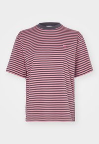 VERNER - Printtipaita - graphite/dusty rose