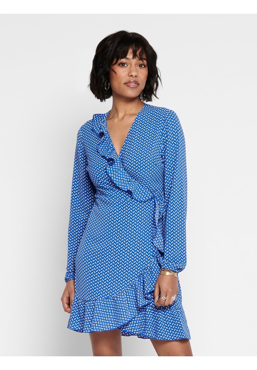 ONLY ONLCARLY WRAP SHORT DRESS - Day 
